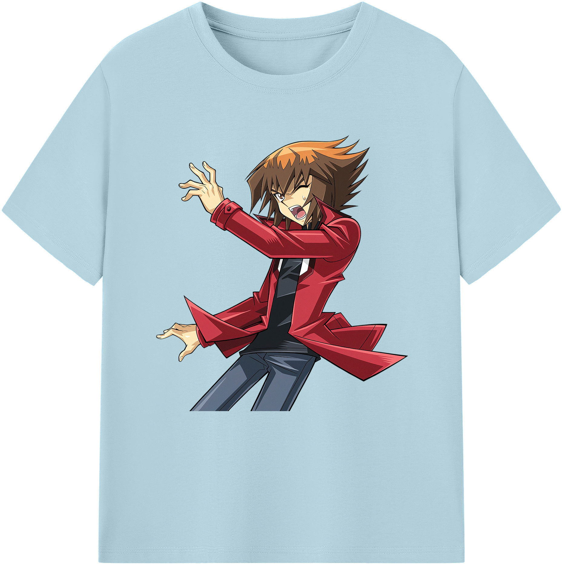 （画像用） 遊☆戯☆王 Yu-Gi-Oh! 綿100％半袖Tシャツ（フロントプリント）